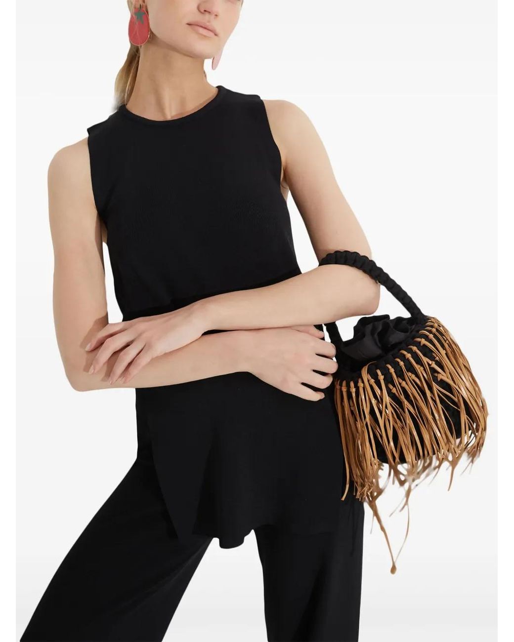 Simon Miller Black Knits By Canoga Top