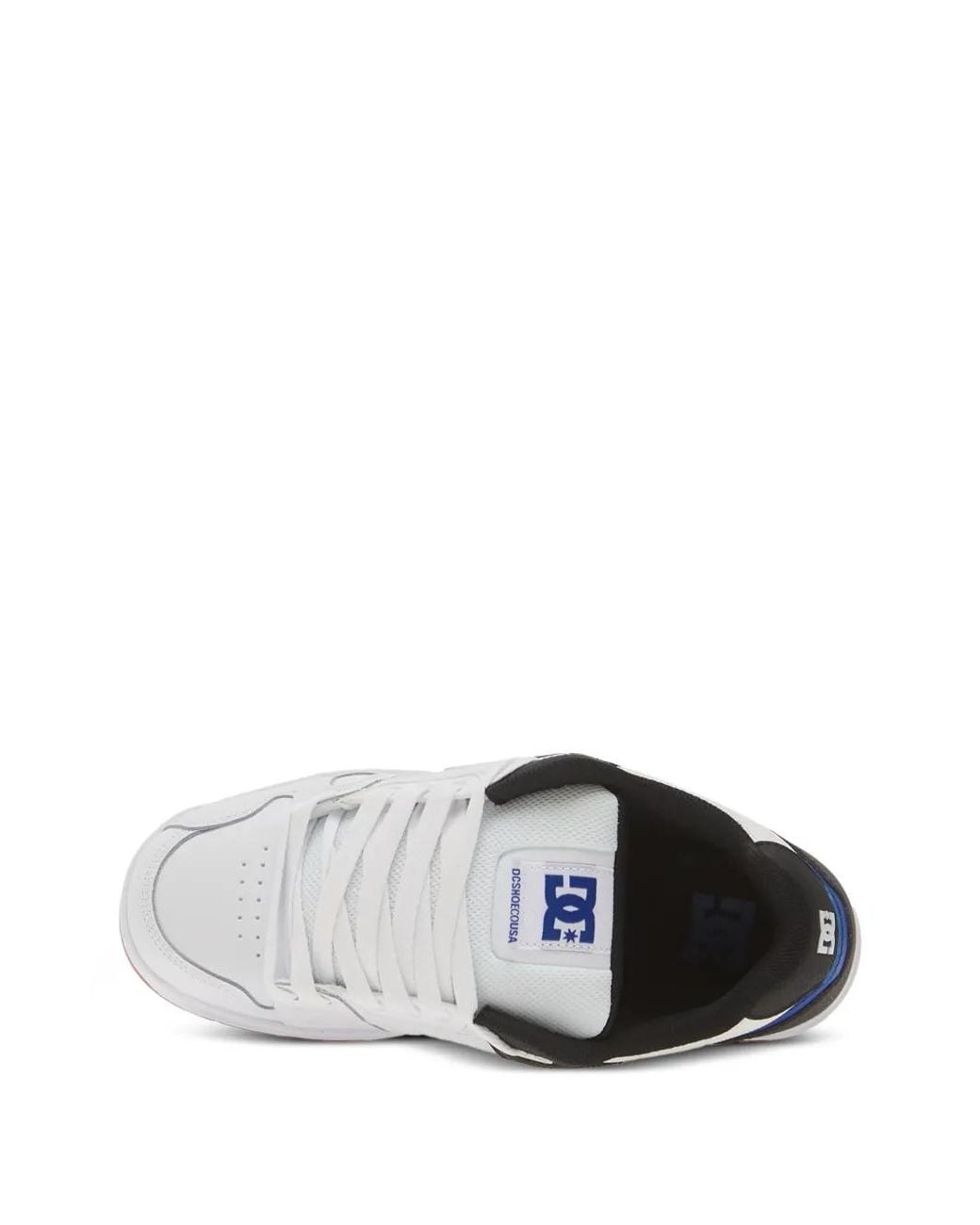 DC Shoes White Stag Logo-Patch Panelled Sneakers for men