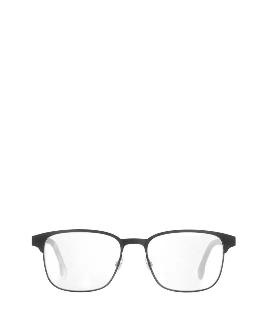 Carrera Black Rectangle-Frame Glasses