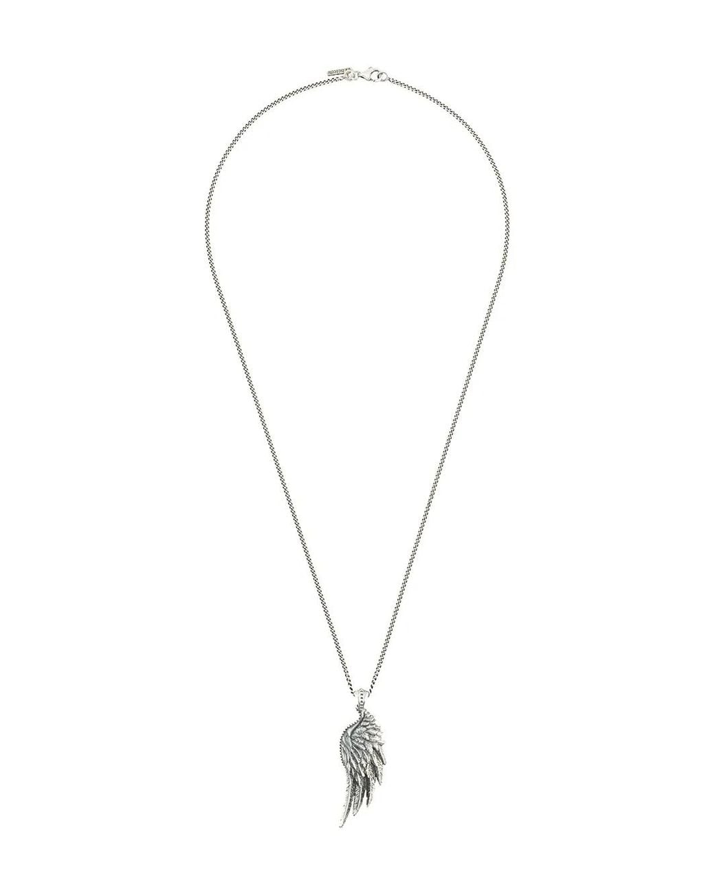Emanuele Bicocchi Metallic Wing Necklace
