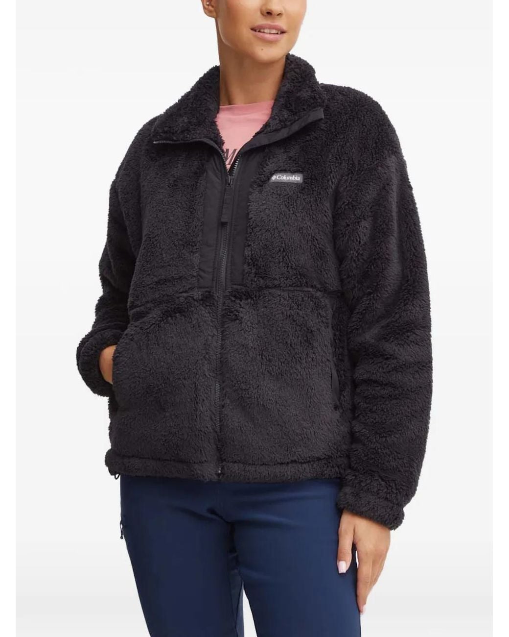 Columbia Blue Boundless Discovery Ii Zip Fleece Sweater