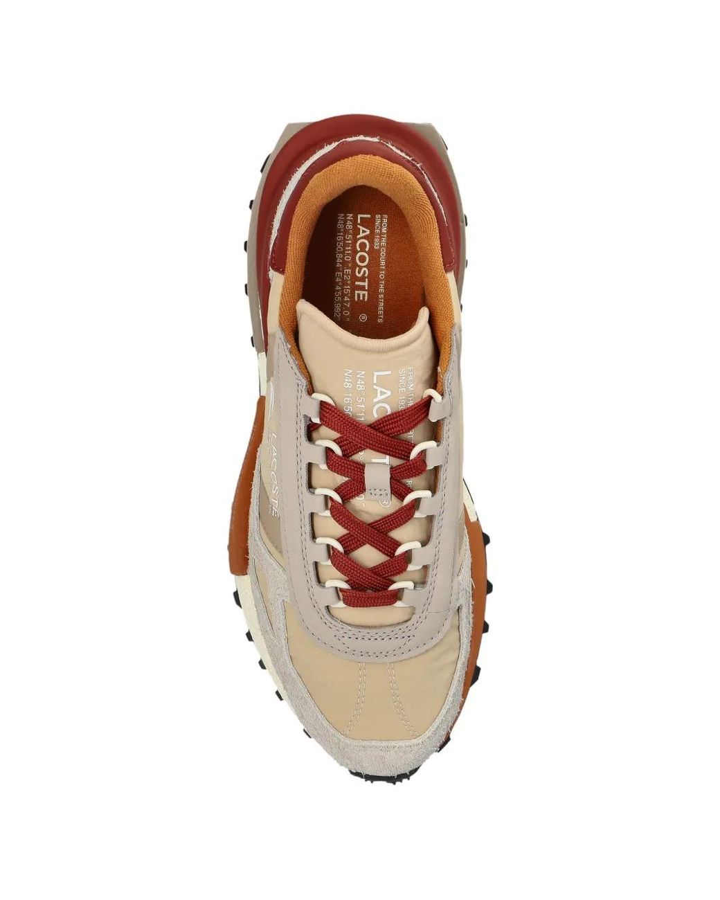 Lacoste Natural Elite Active Panelled Sneakers