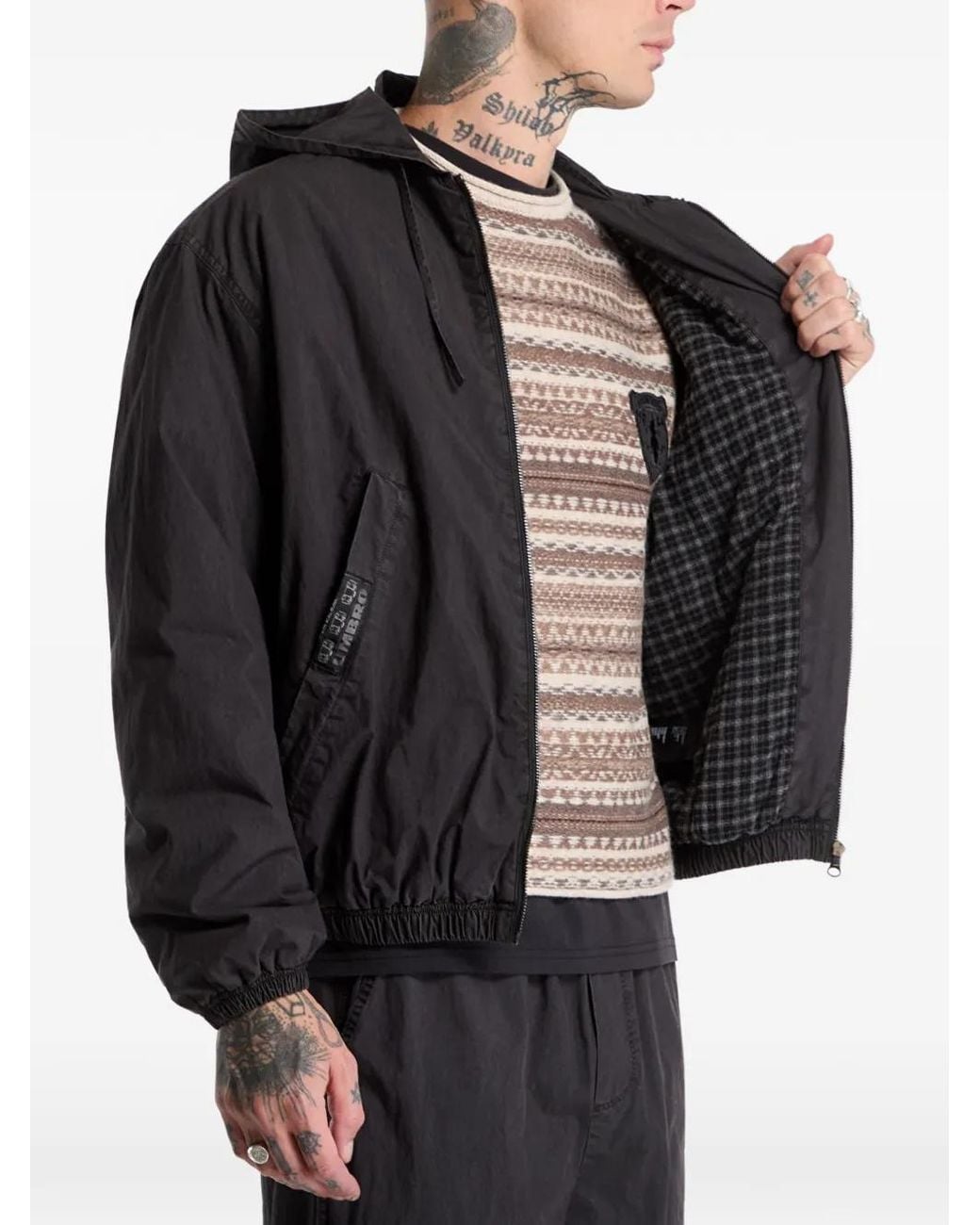 Umbro Black Sunday Masked Jacket for men