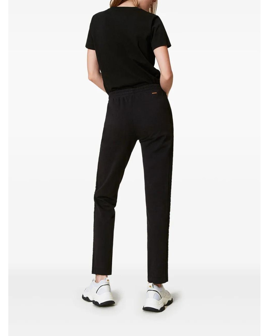 Twinset Black Knitted Trousers
