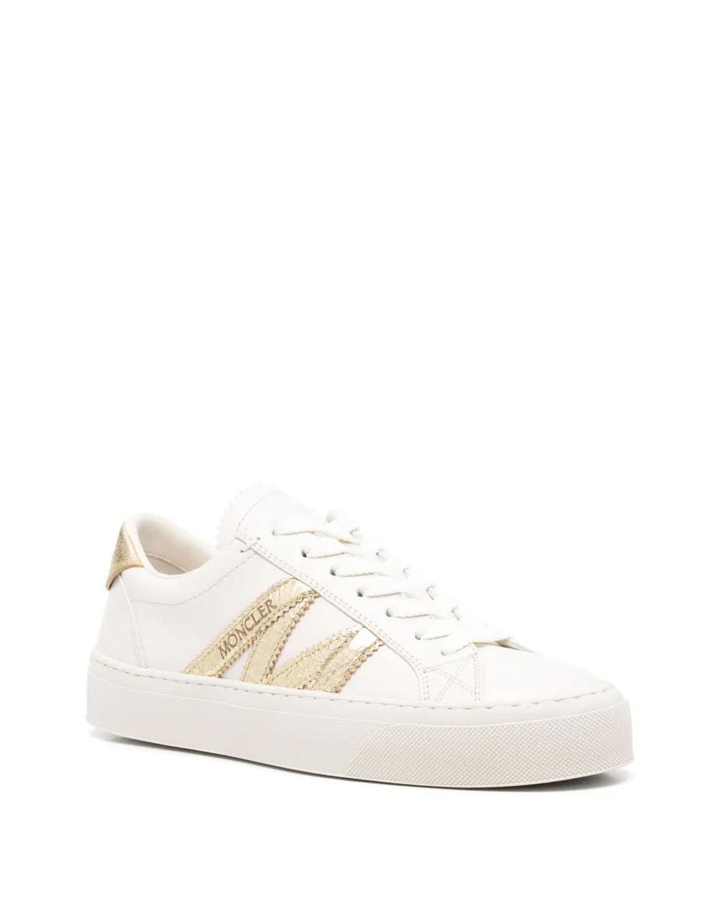 Moncler White Monaco2 Sneakers
