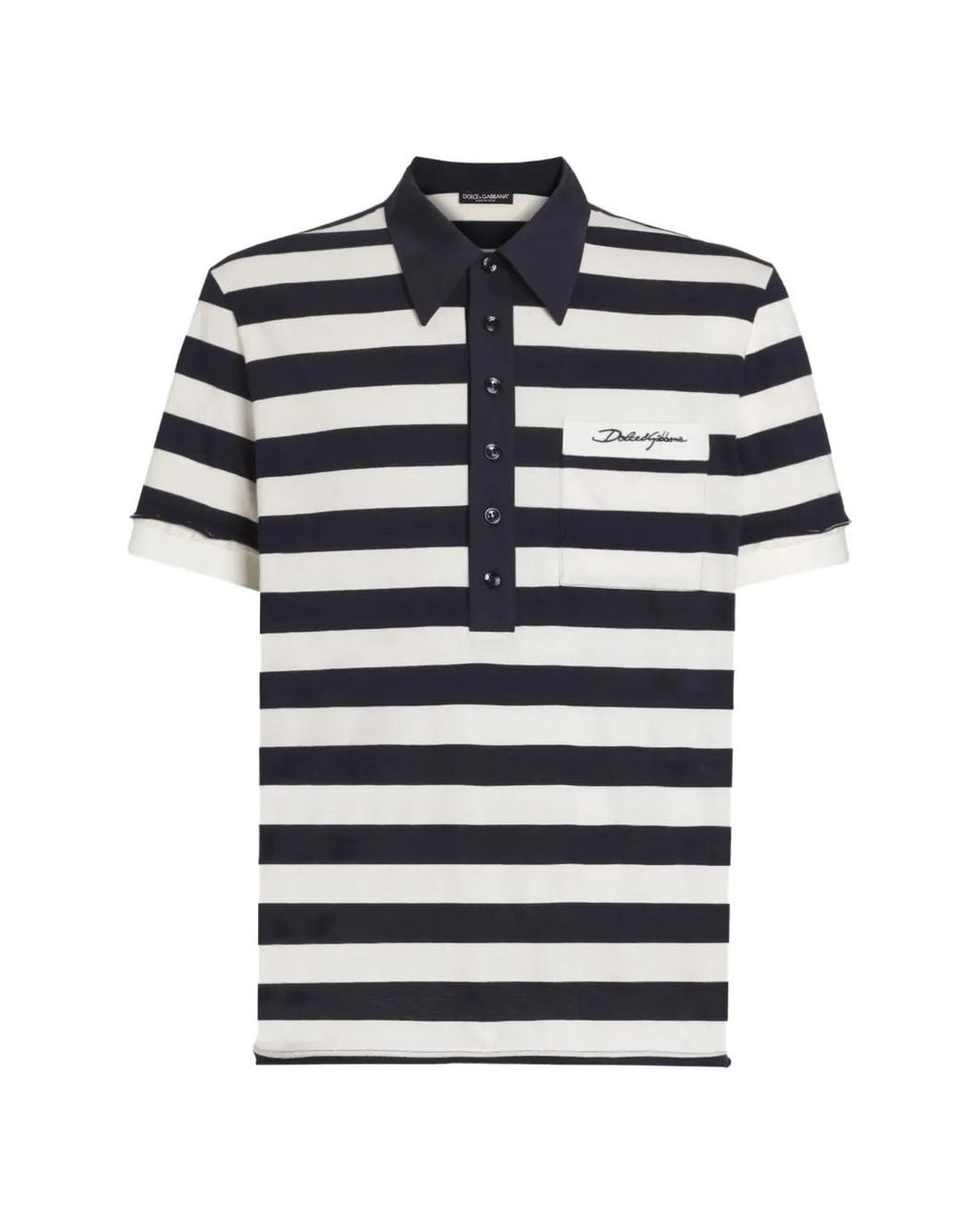Dolce & Gabbana Blue Polo Mc T-Shirt for men