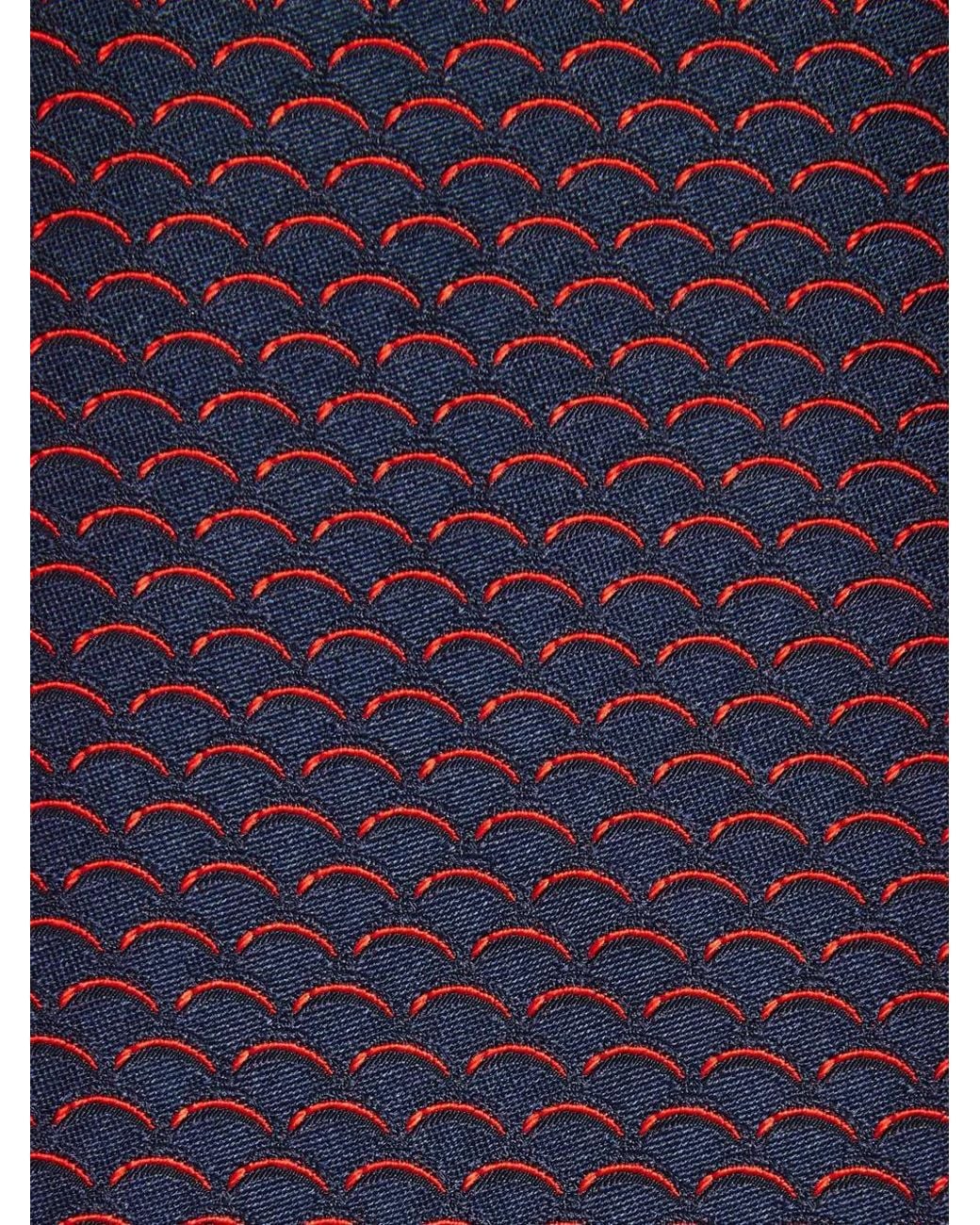 Ferragamo Purple Archi Print Silk Tie for men