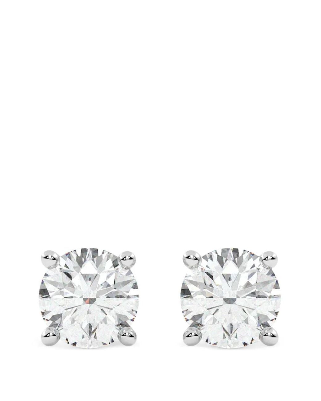 Diamond Essentials White Lab-Grown Diamond Earrings