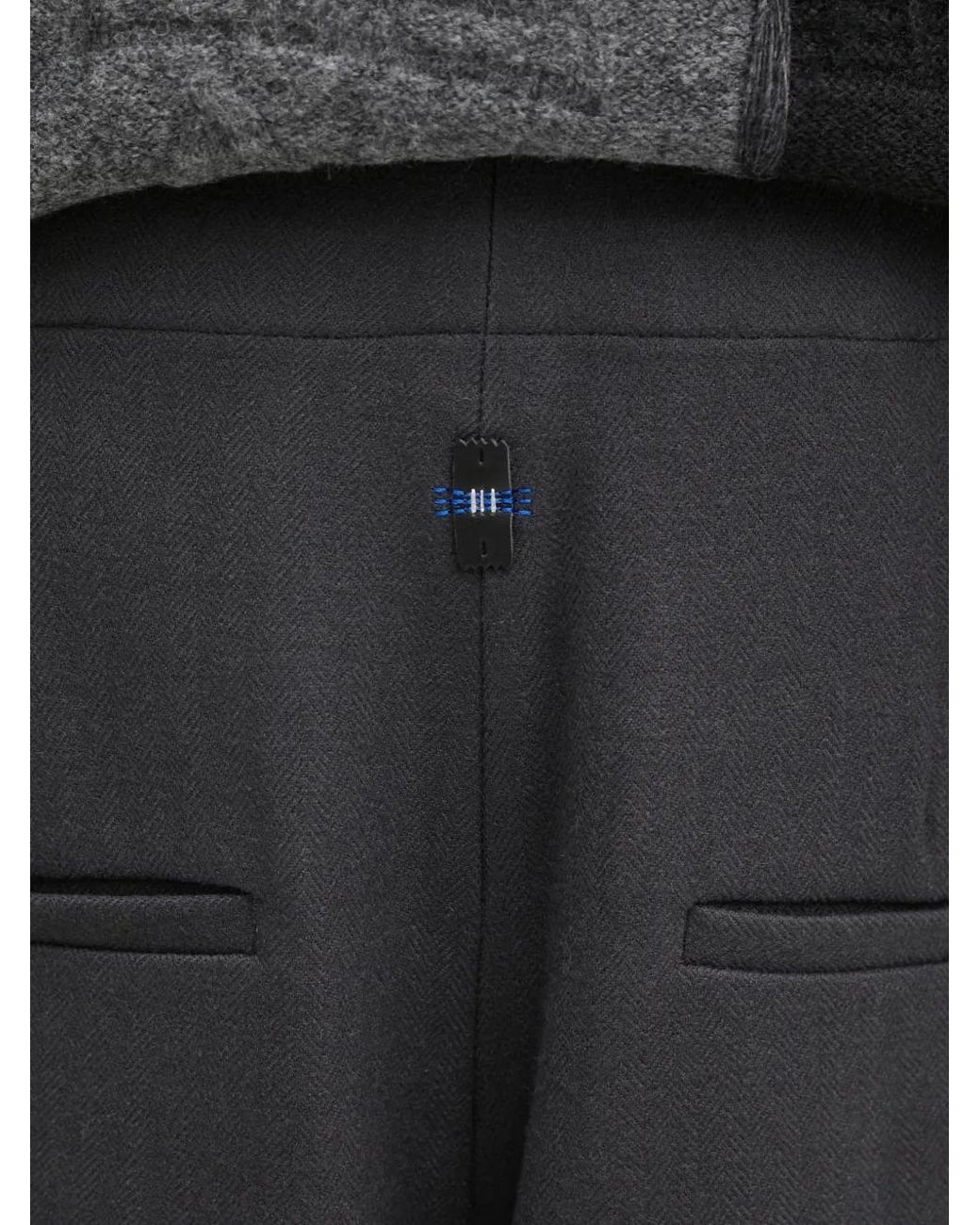 Adererror Black Panel Trousers