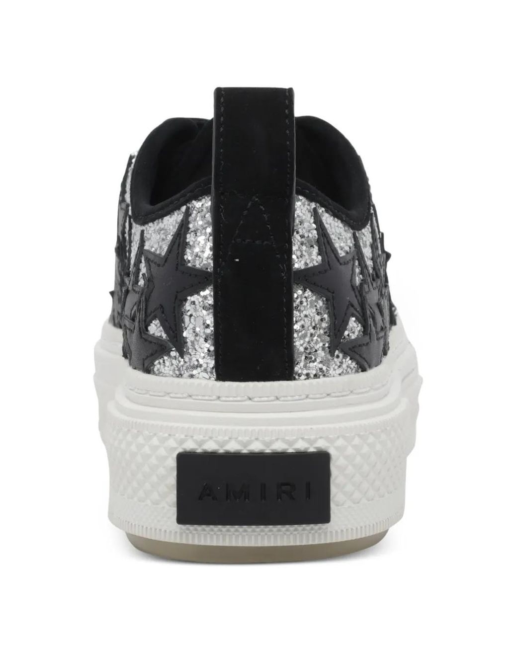 Amiri White Baskets À Paillettes Stars Court