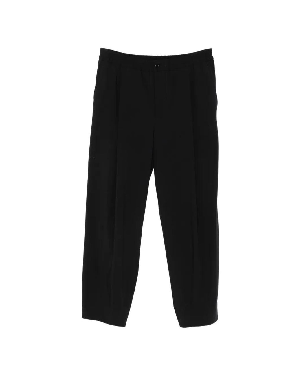 Giorgio Armani Black Wool Trousers for men