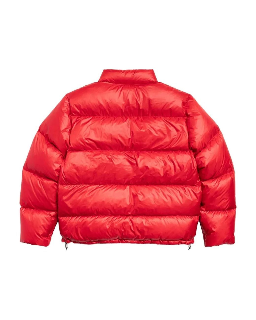Stussy Red Doudoune À Bande Logo