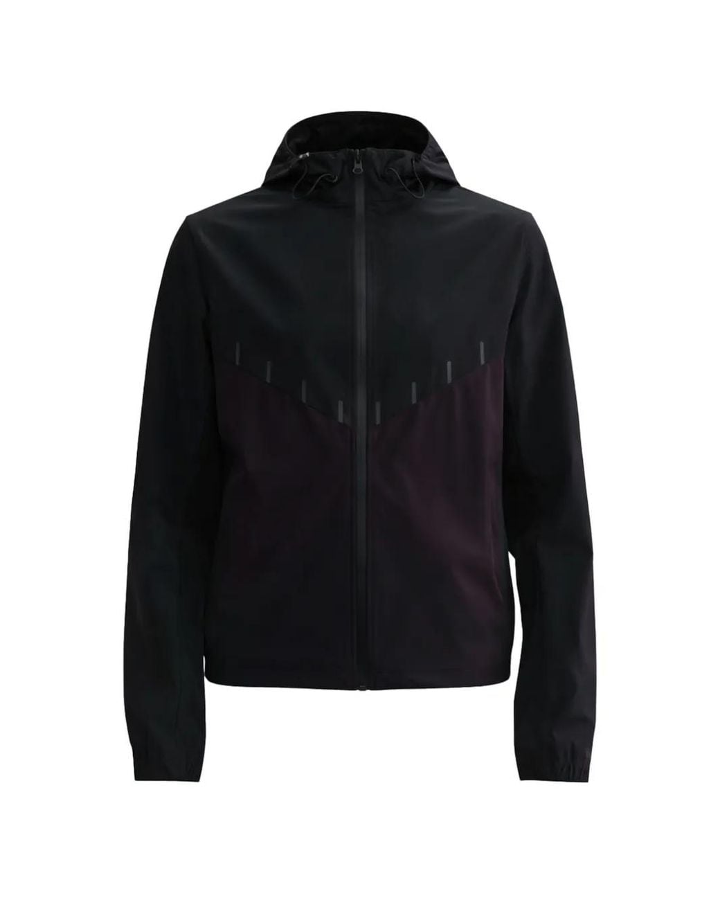 Nike Black Aeroswift Aerogami Panelled Hooded Jacket