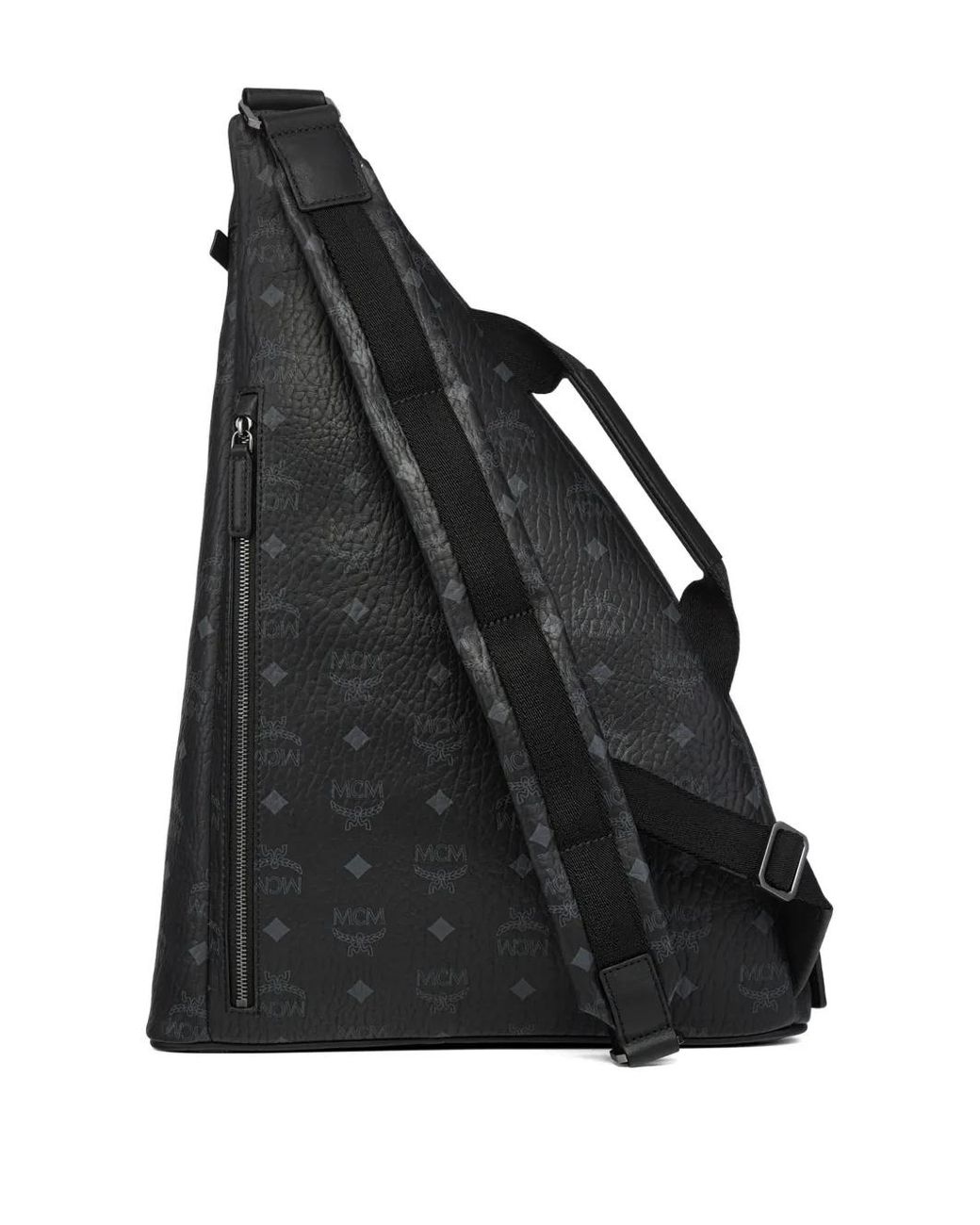 Mochila Con Tira Ajustable MCM de color Black