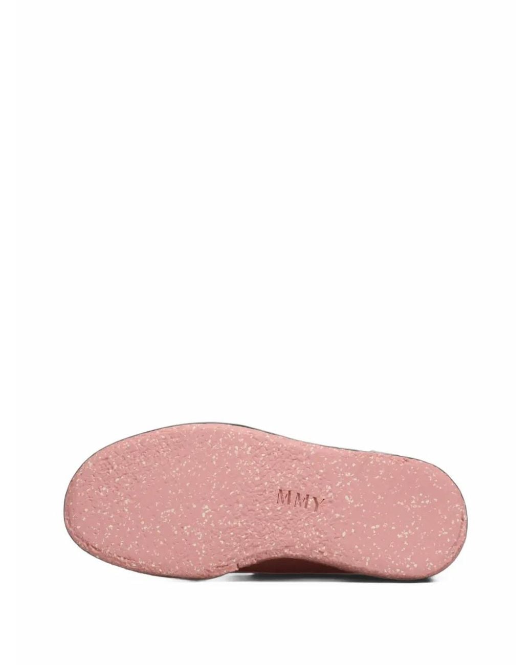 Maison Mihara Yasuhiro Pink Mark Suede Sneakers for men