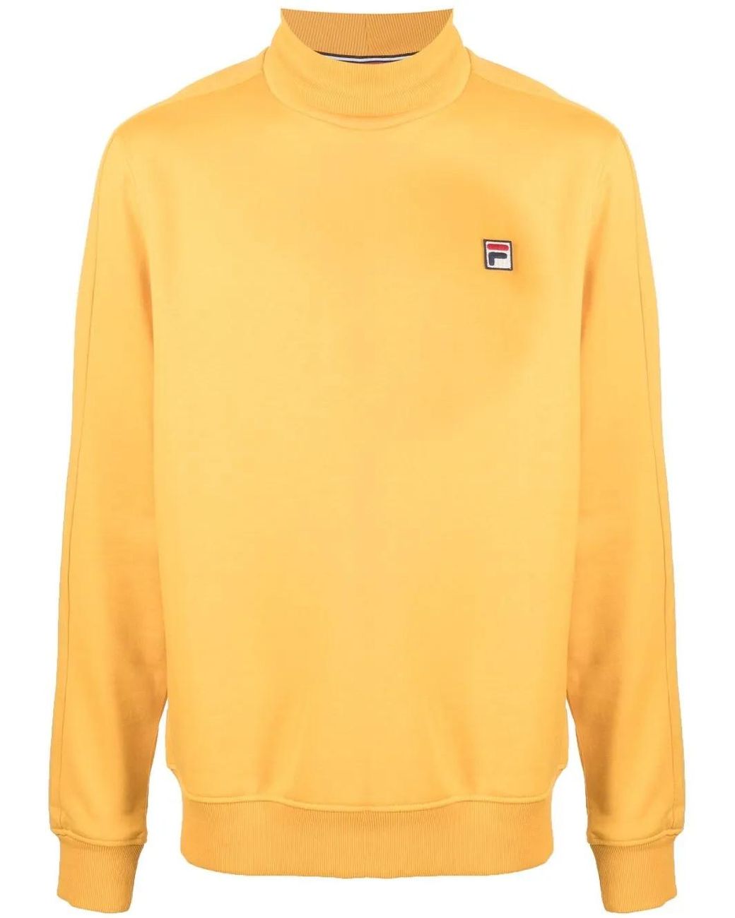 Fila Yellow Roll-Neck Jumper for men