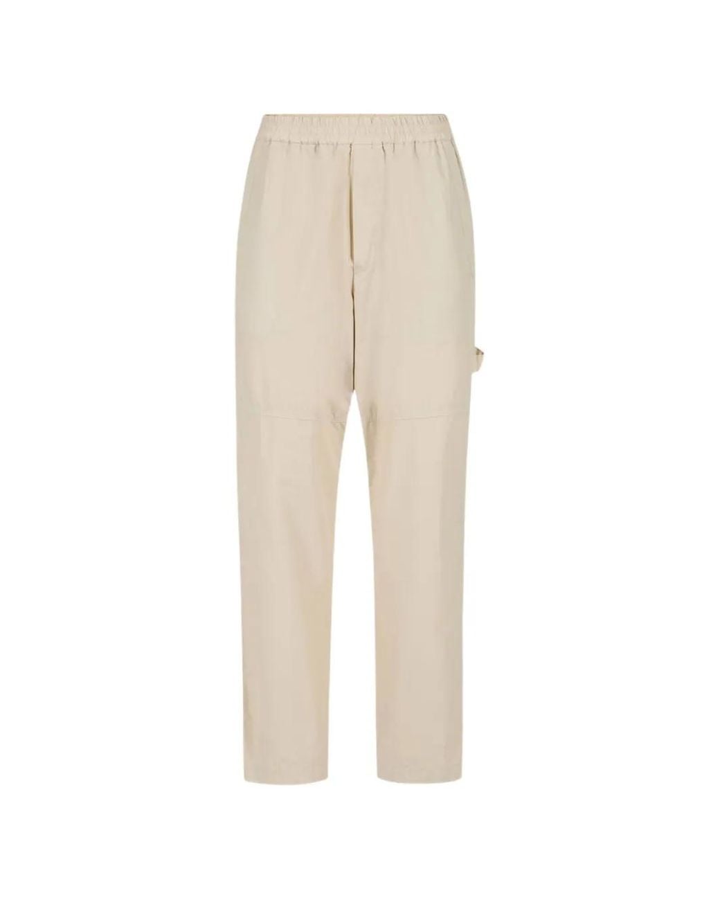 Iceberg Natural Elasticated-Waistband Cargo Trousers for men