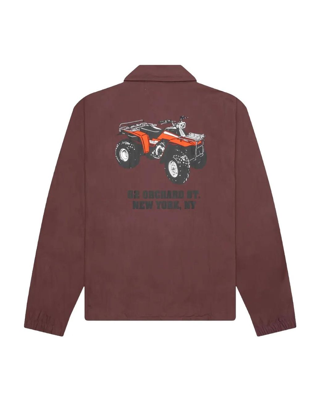 AWAKE NY Red Atv Coaches Jacket for men