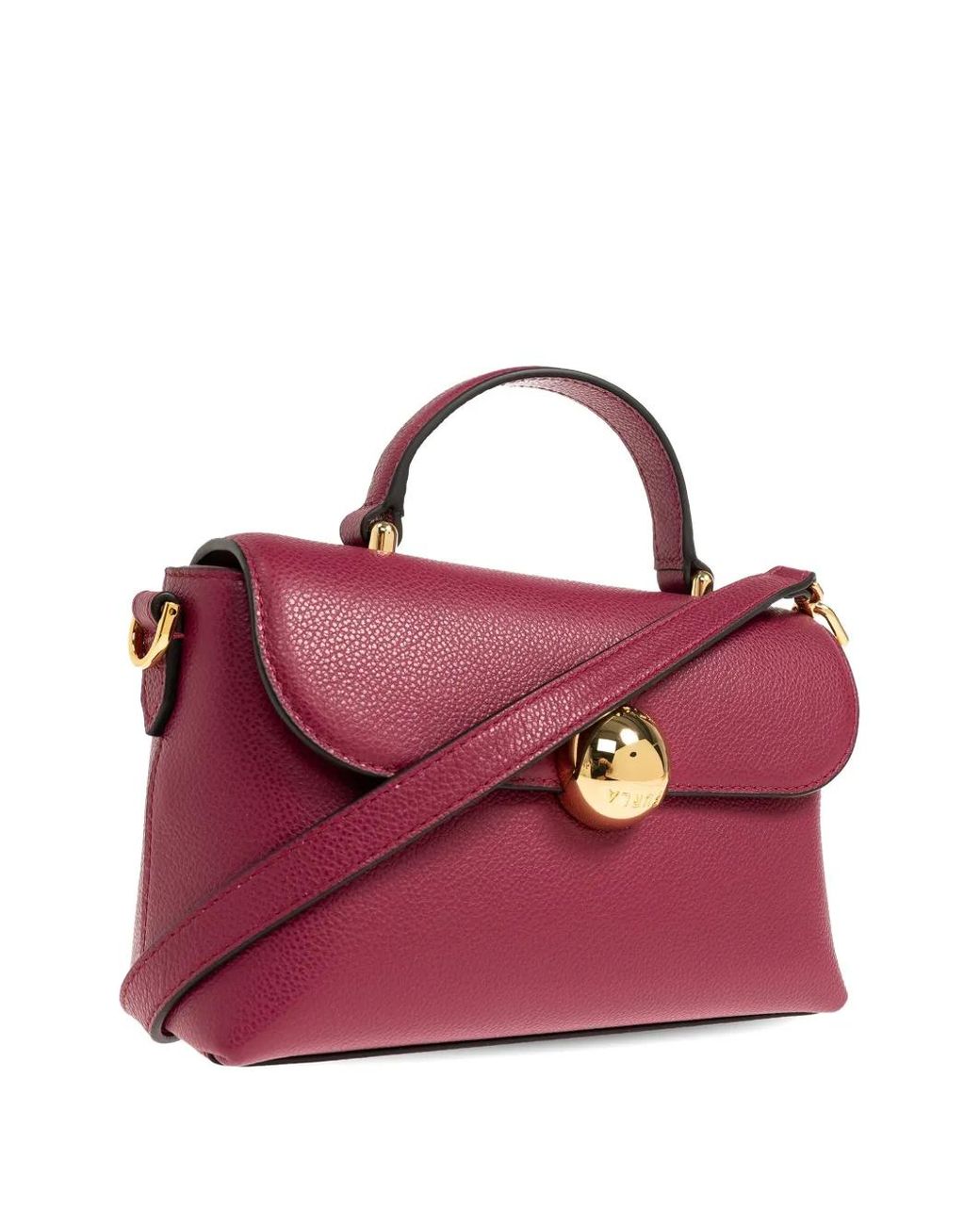 Furla Purple Mini Sac À Main Moonlight À Anse Sur Le Dessus