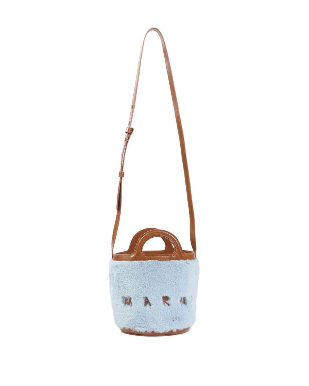 Marni White Mini Bag With A Refined Finish