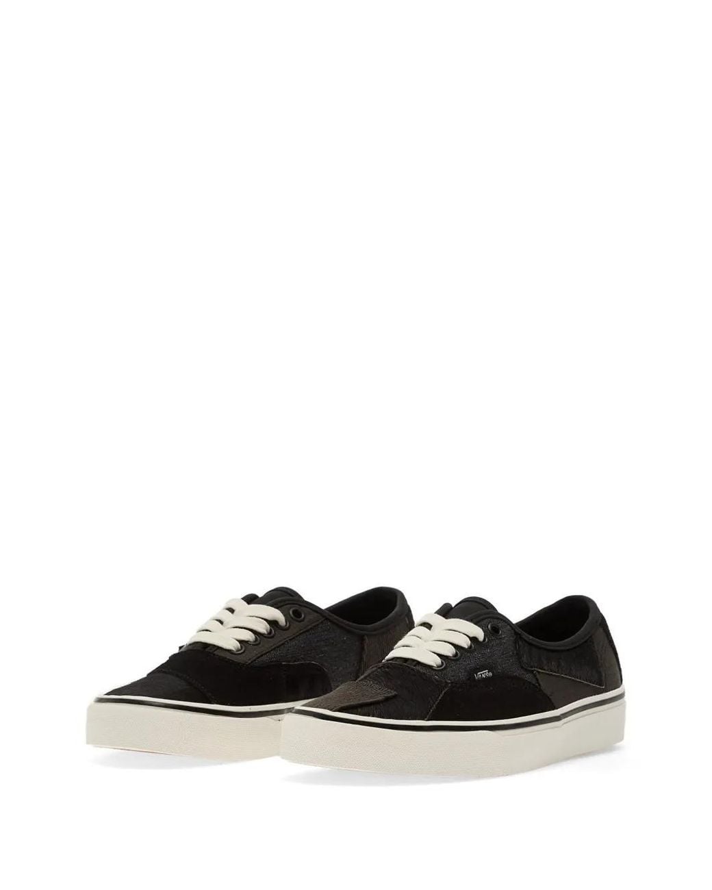 Vans White Authentic Patchwork Sneakers