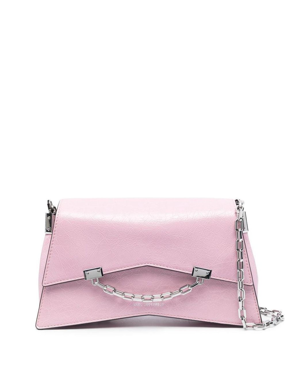 Karl Lagerfeld K/seven 2.0 Shoulder Bag in Pink | Lyst