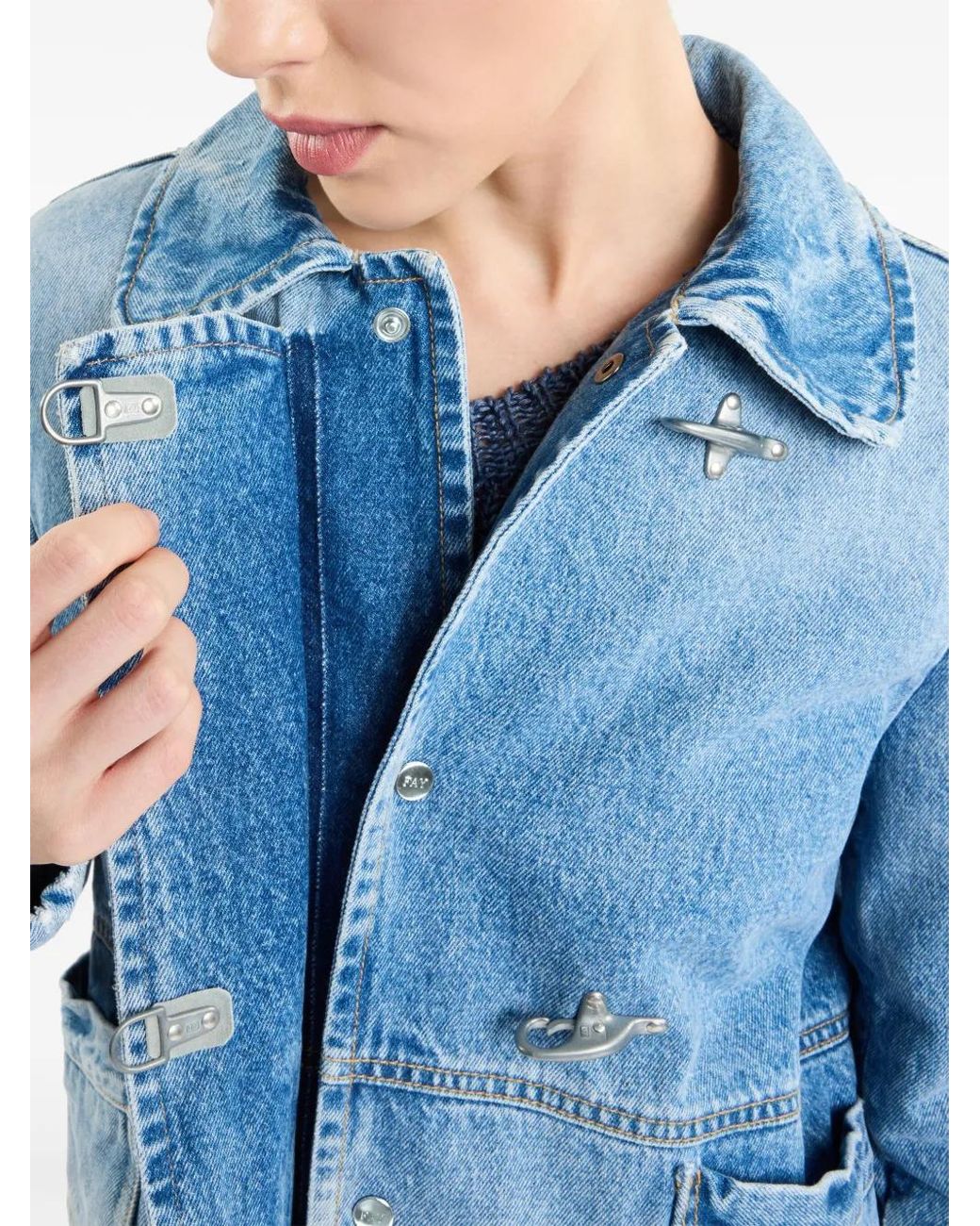 Fay Blue Denim Jackets