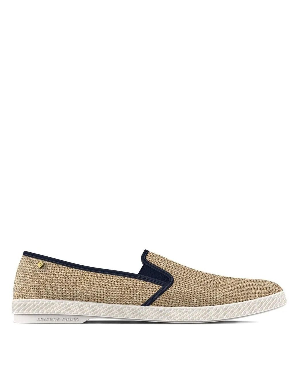 Riviera White Nudude Loafers for men
