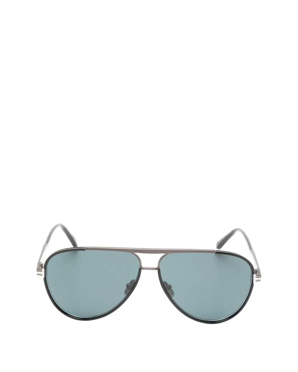 Tom Ford Blue Rupert Pilot-Frame Sunglasses