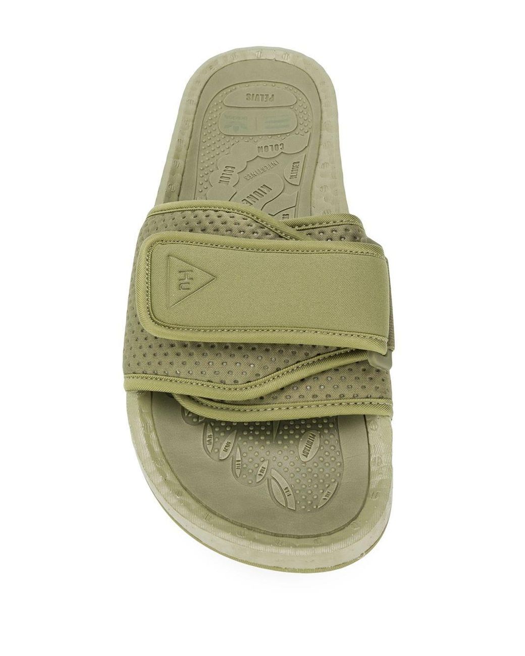 X Pharrell Williams Velcro Strap Slides 