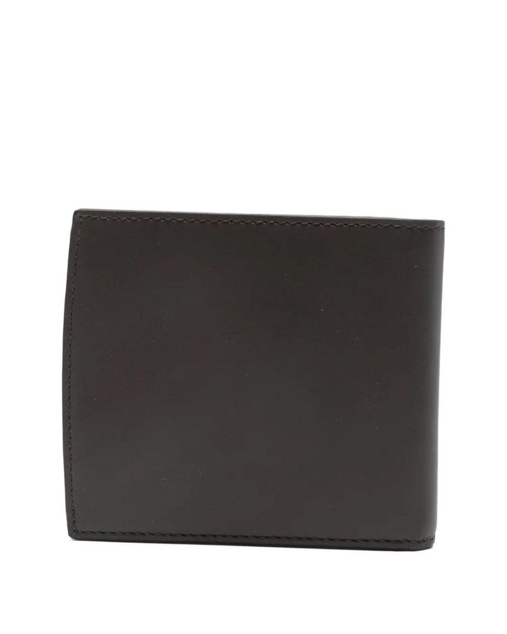 Bally Black Deco Logo-Plaque Leather Wallet for men