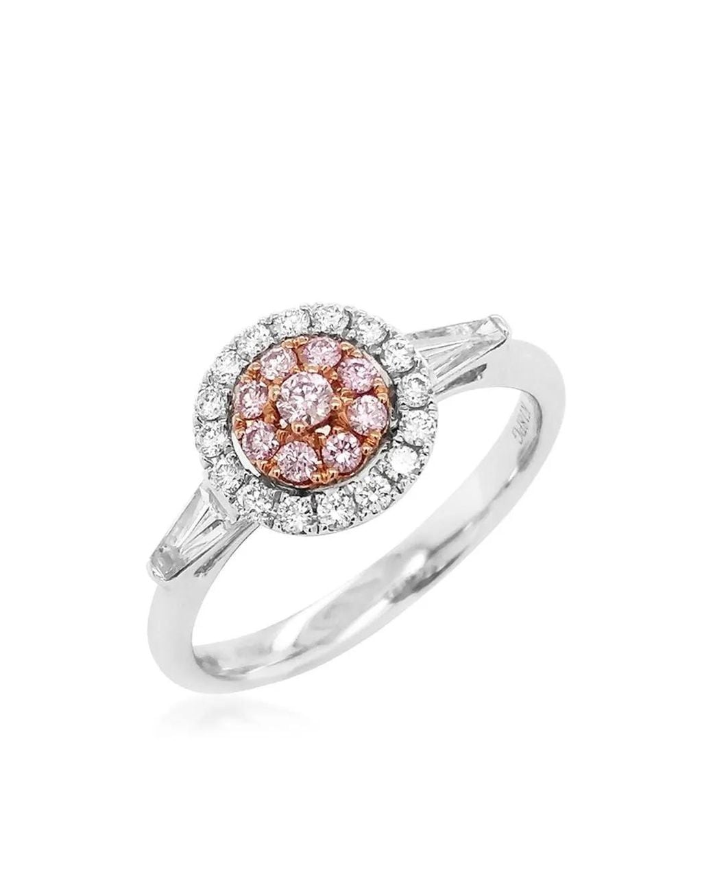 HYT Jewelry White 18Kt Argyle Diamond Engagement Ring
