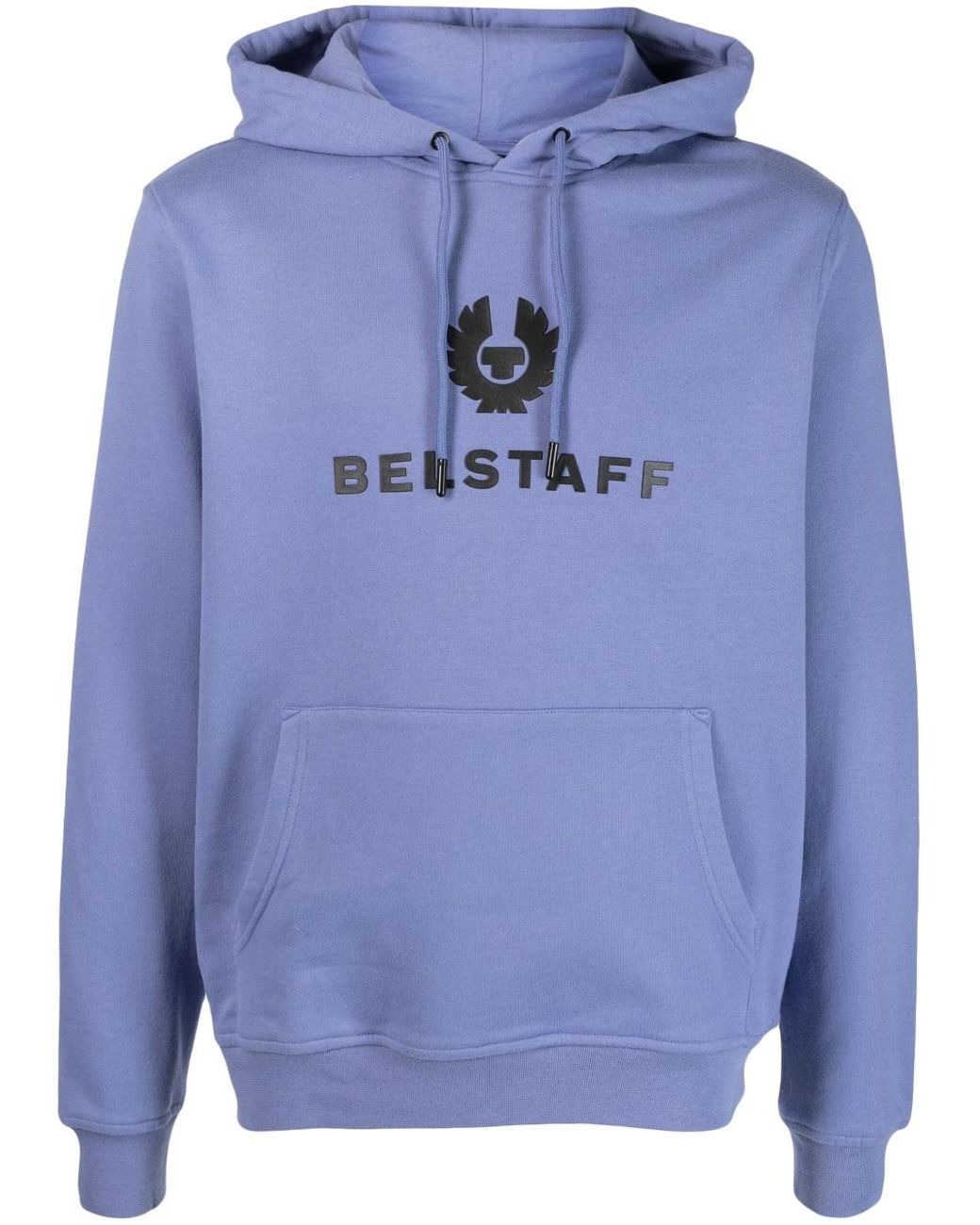 Belstaff Hoodie mit Logo-Prägung in Blau für Herren | Lyst DE