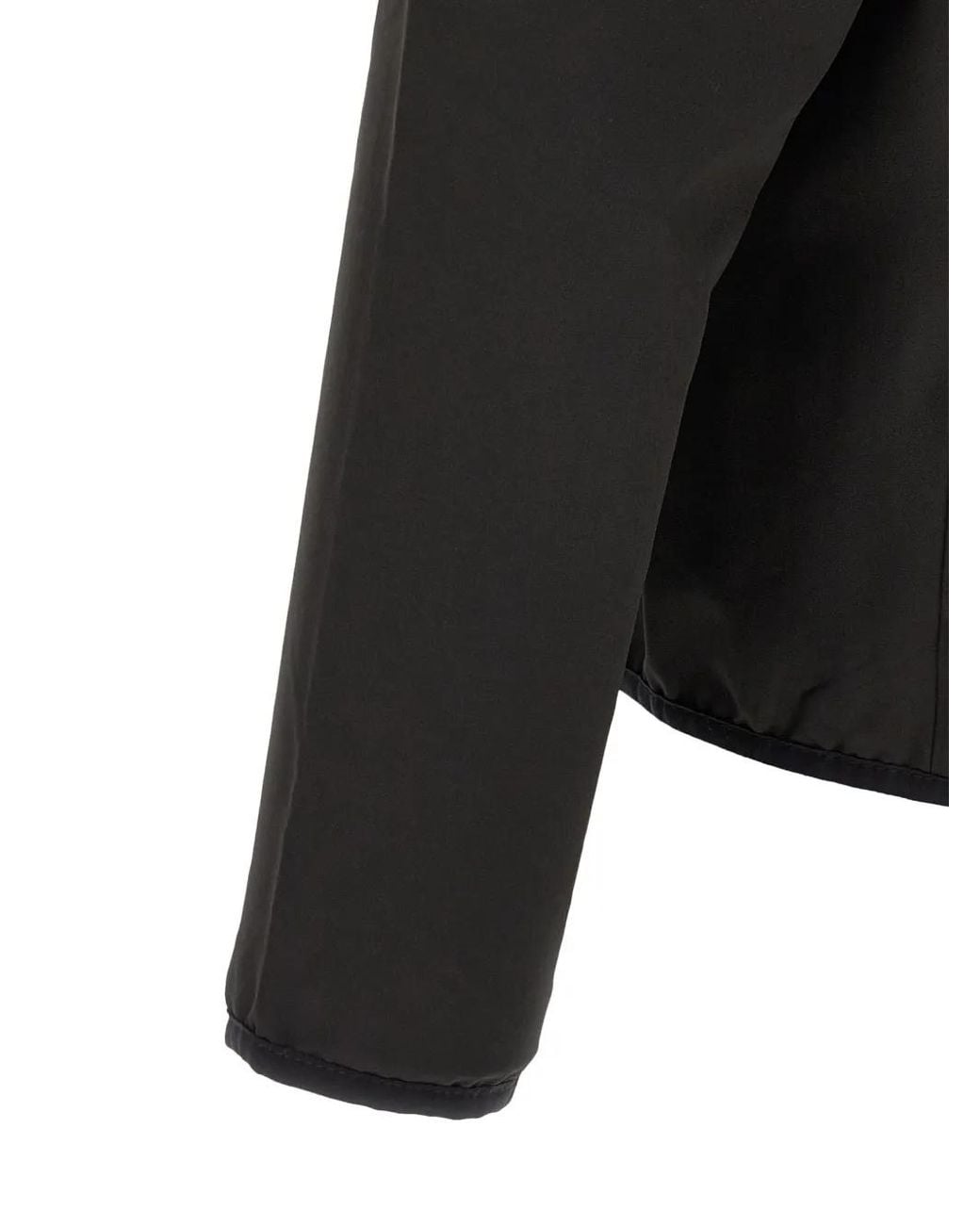 Boss Black Logo-Detail Hooded Jacket for men