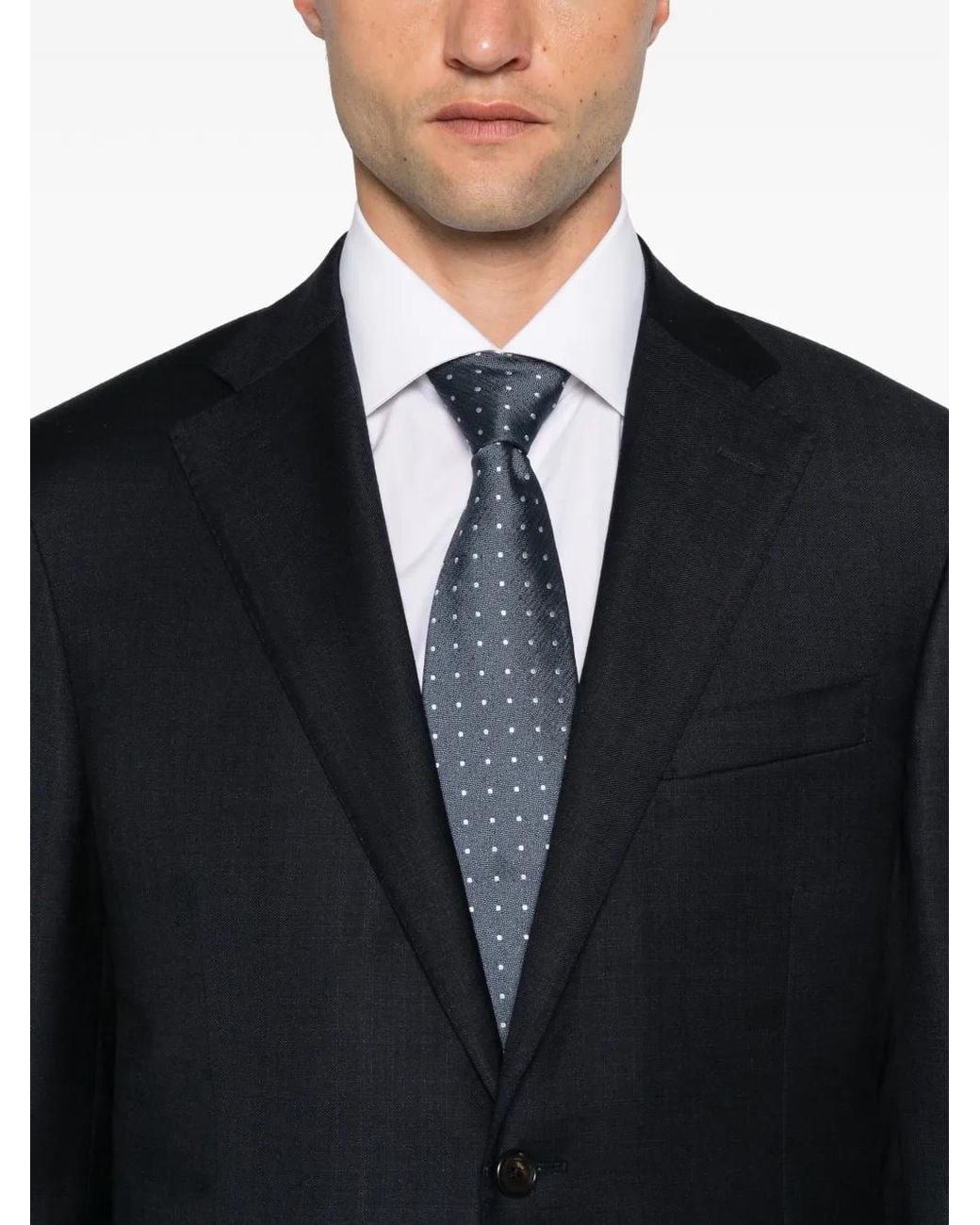 Corneliani Blue Single-Breasted Suit for men