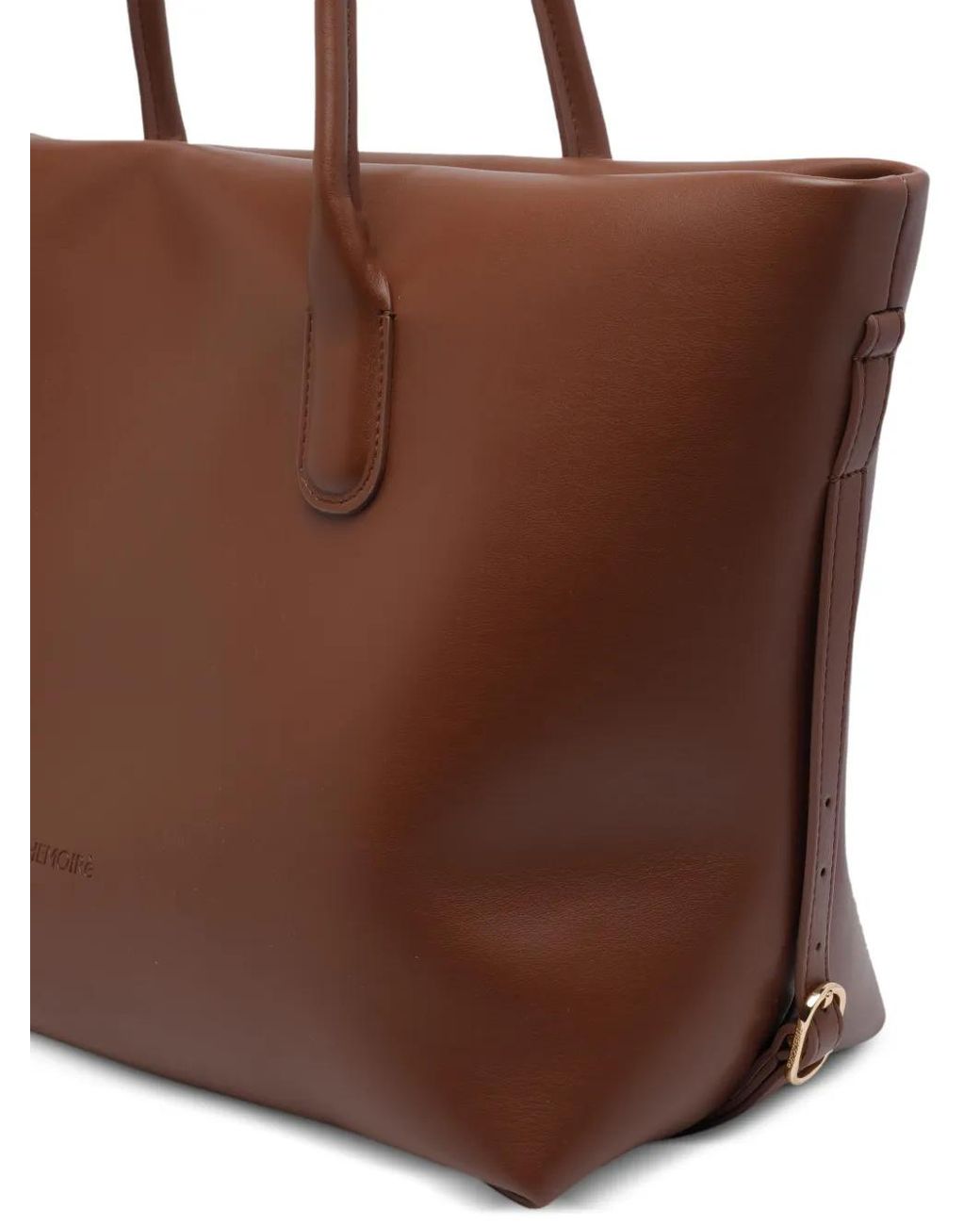 THEMOIRÈ Brown Tallia Magnetic Closure Shoulder Bag