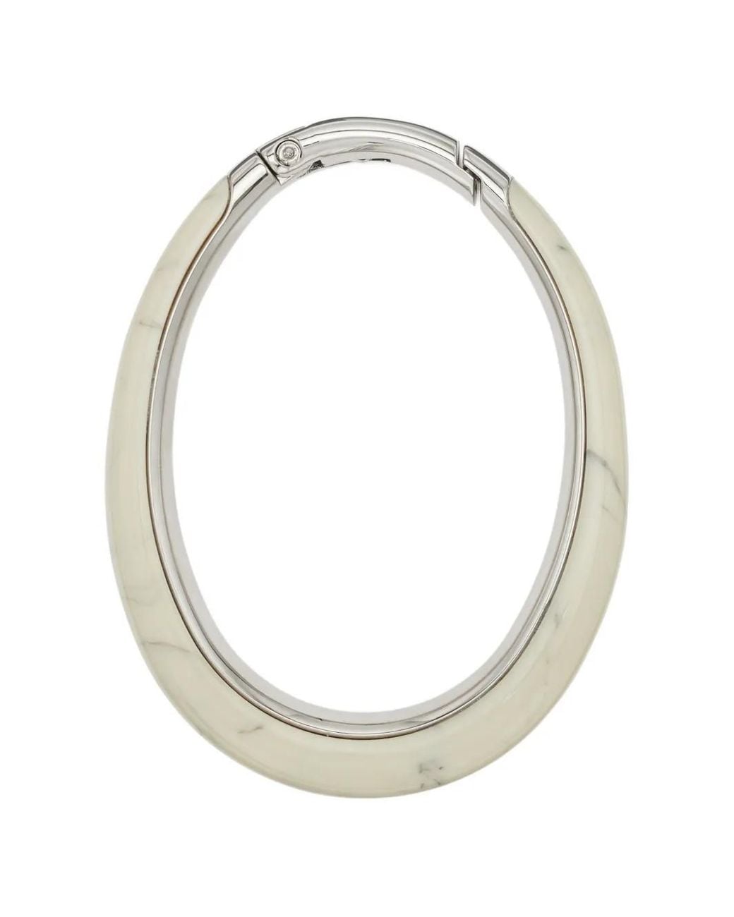 Tory Burch White Bague Pierced