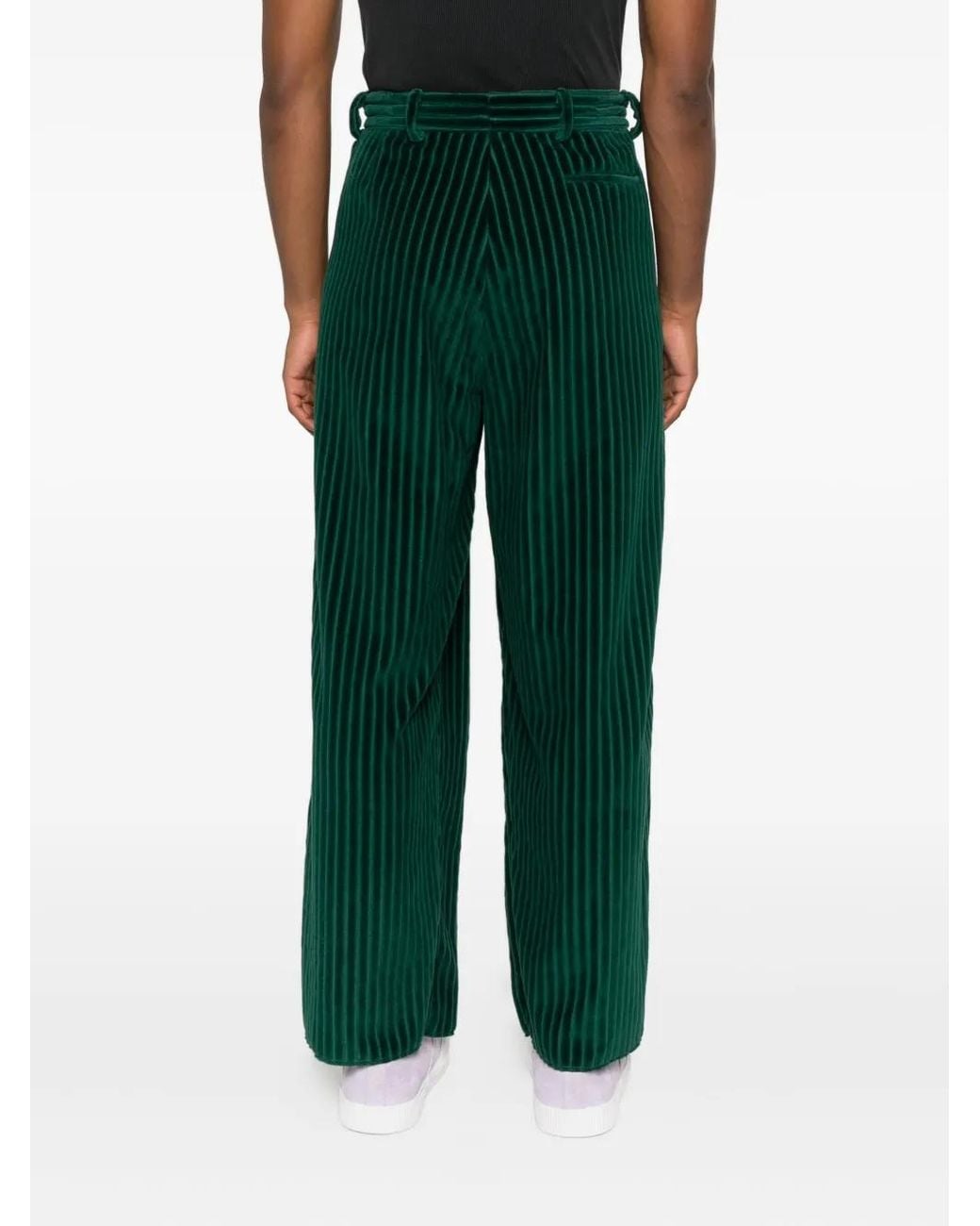 Pantalones Anchos Bless de color Green