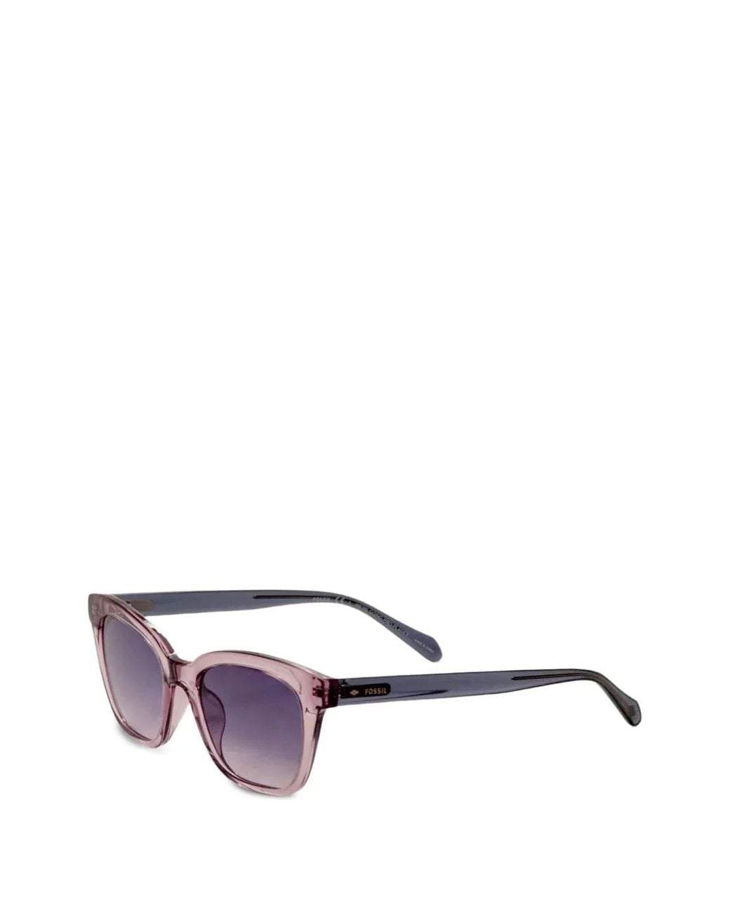 Fossil Purple Lunettes De Soleil À Monture Papillon