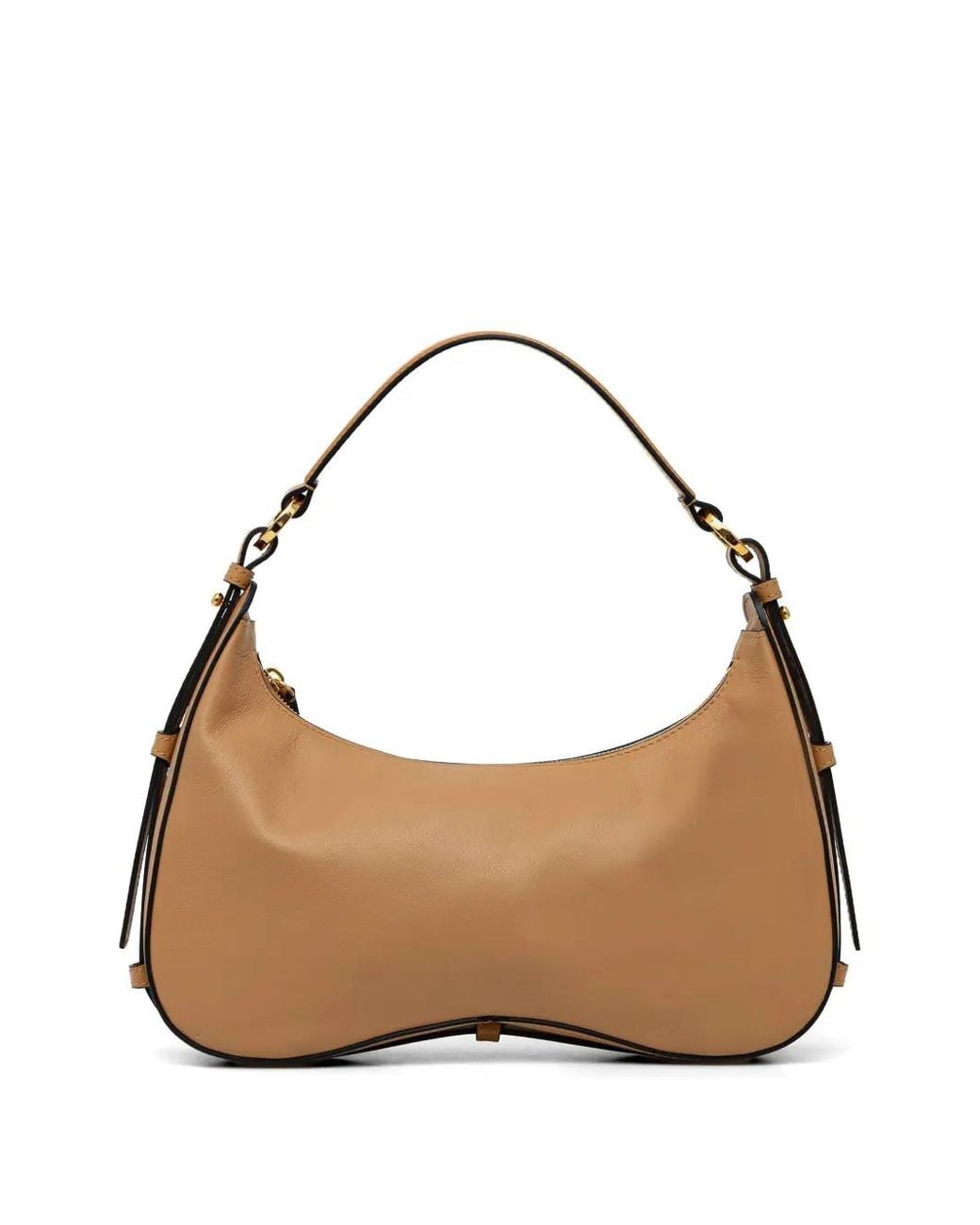 Pollini Natural Sac À Main À Logo Embossé
