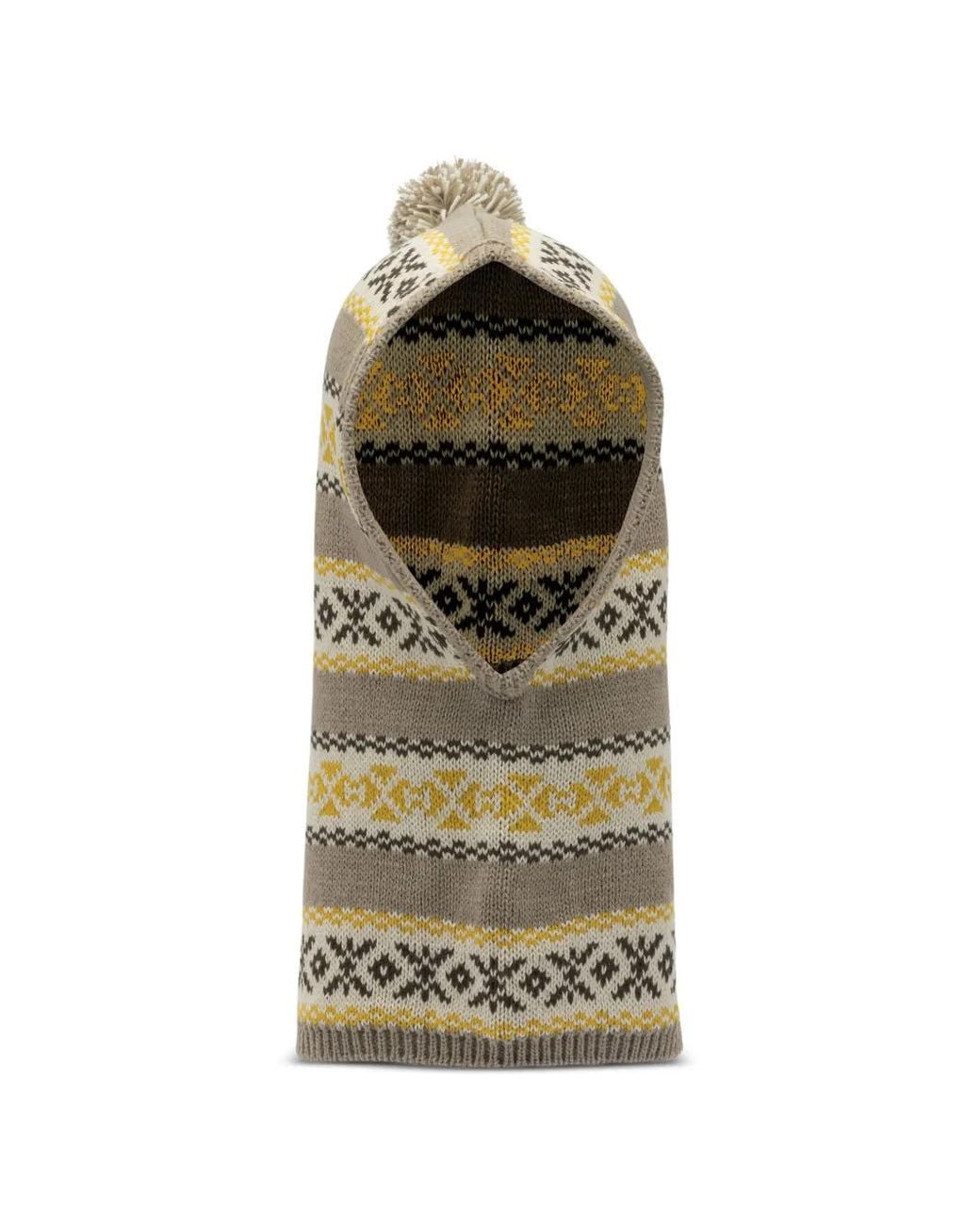 Kapital Natural Bonnet Rayé À Pompon for men
