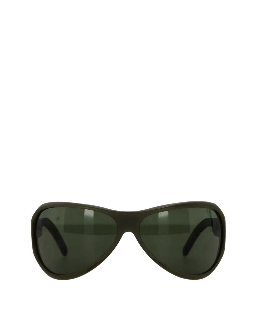 Italia Independent Green Pilot-Frame Sunglasses for men