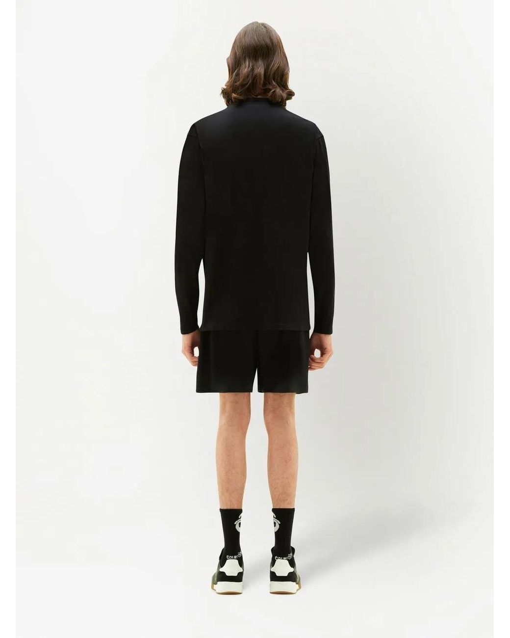 Courreges Blue Sport Lycra Football Shorts for men