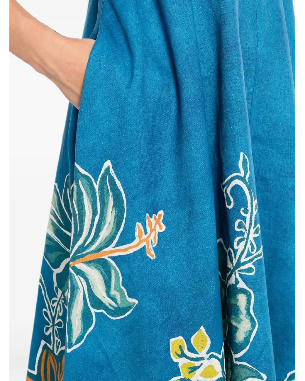 ALÉMAIS Blue Luda Dress