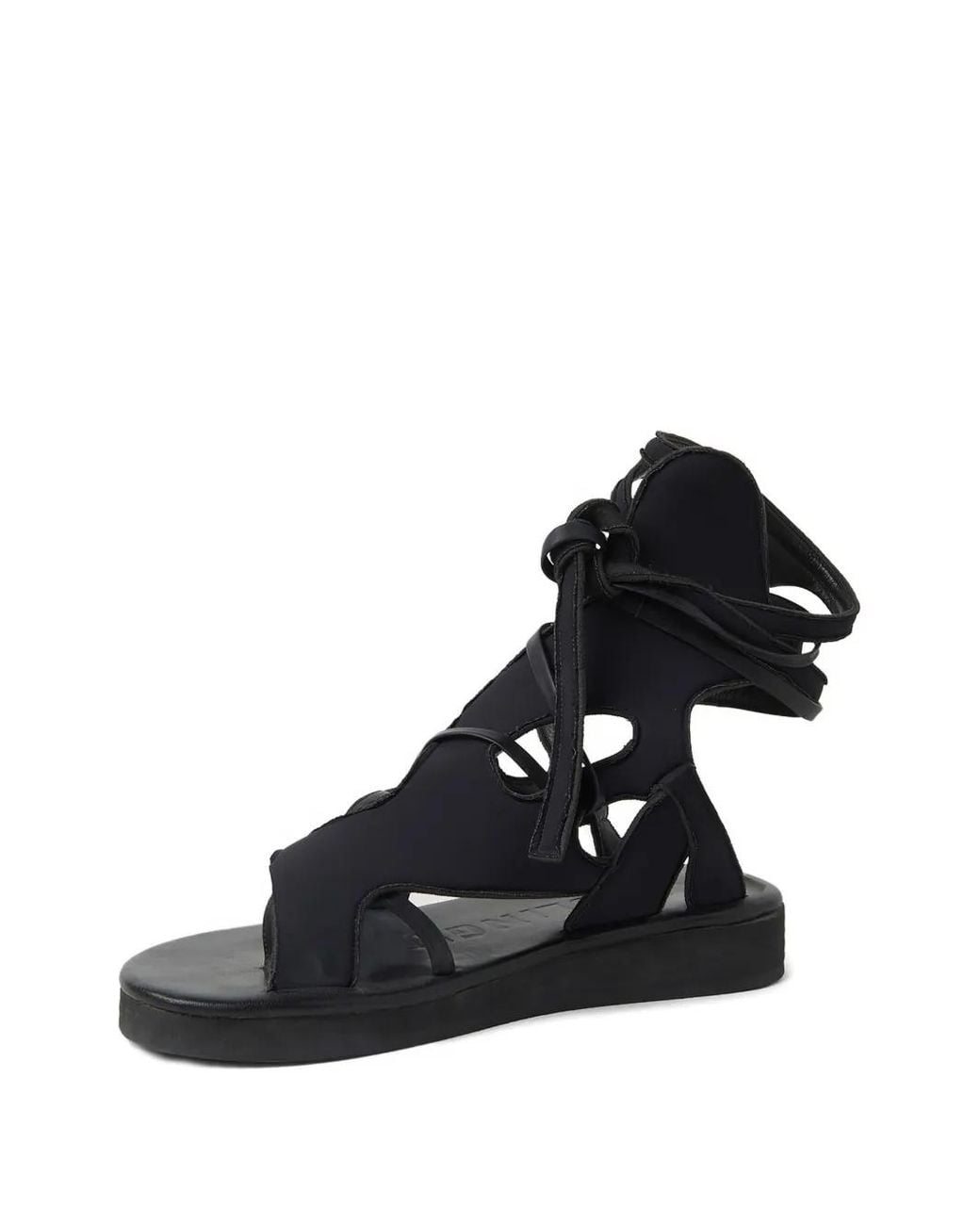 OTTOLINGER Black Strappy Sandals