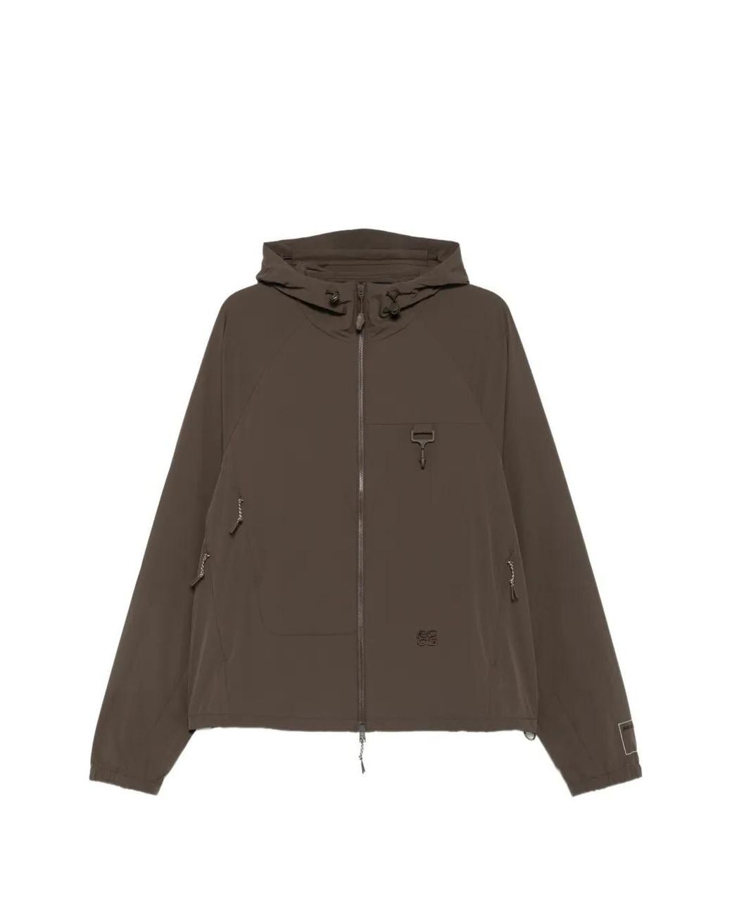 RC Outdoor Supply Brown Reyes Hooded Jacket for men