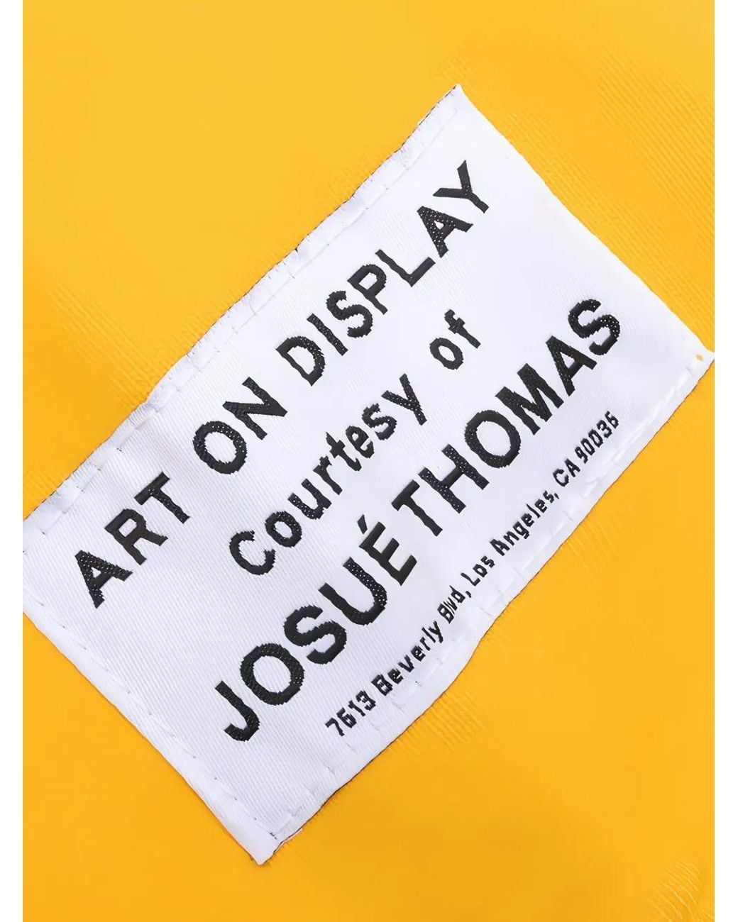 GALLERY DEPT. Yellow Boxing Merch Hoodie