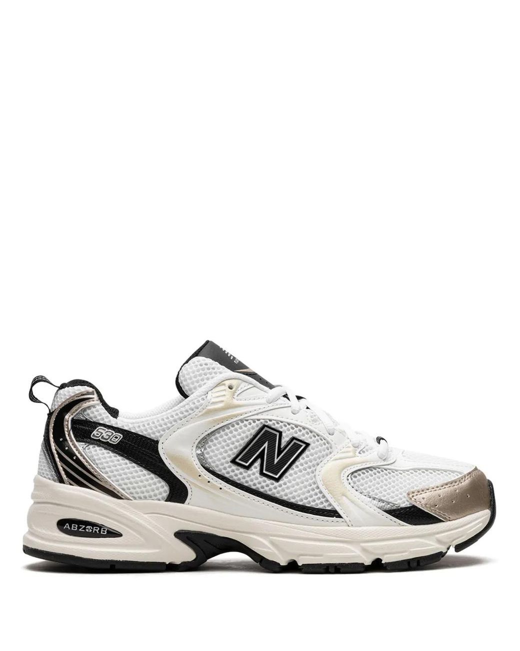 New Balance White 530 Low-Top Sneakers