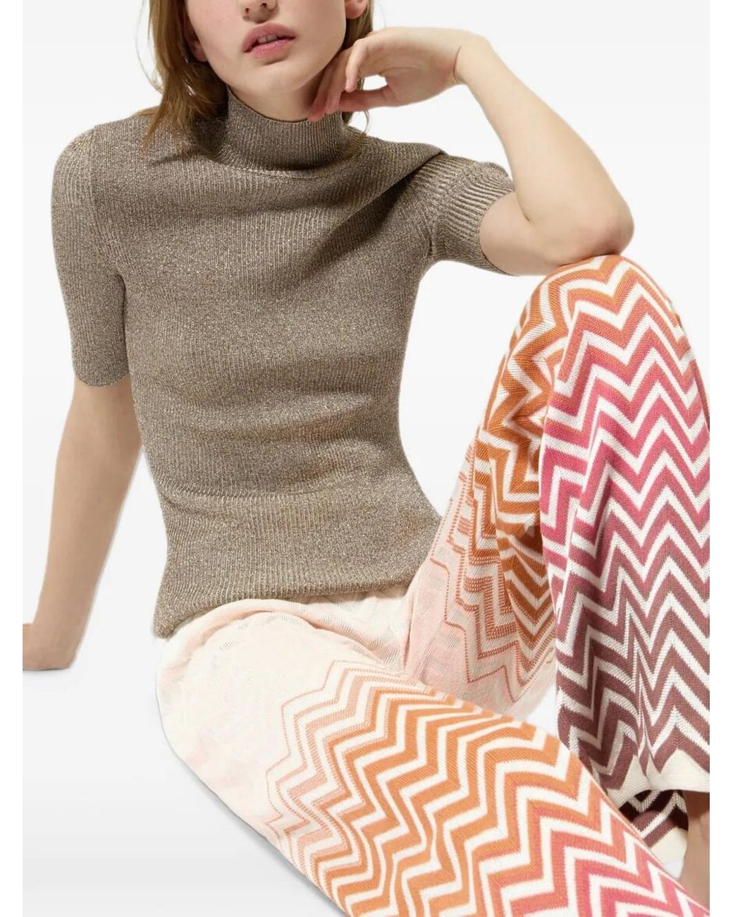 Missoni White Trousers