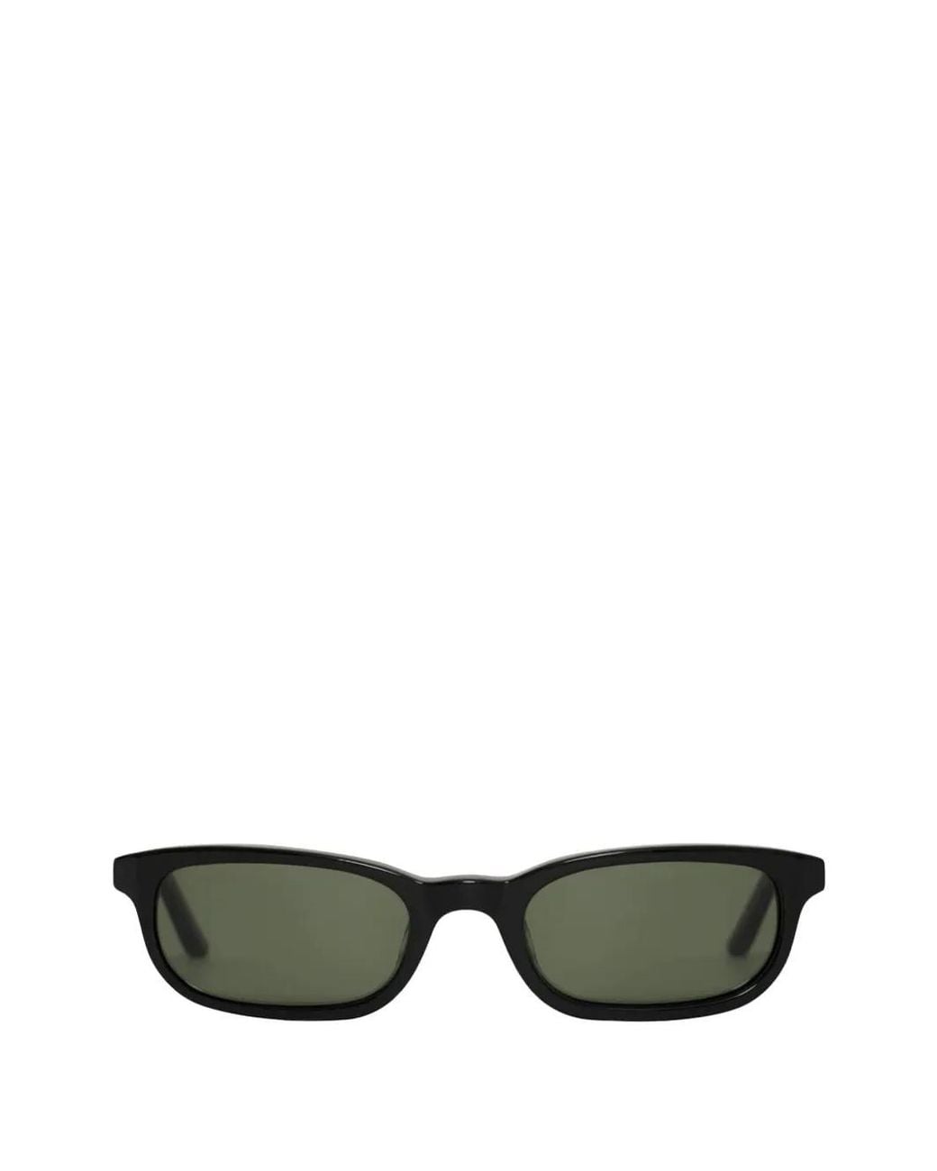 Brøgger Green Flossie Rectangle-Frame Sunglasses
